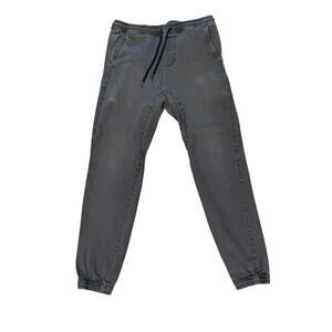 Charles And A Half -Men’s XL Green Jogger Pants Elastic Drawstring Tapered Leg